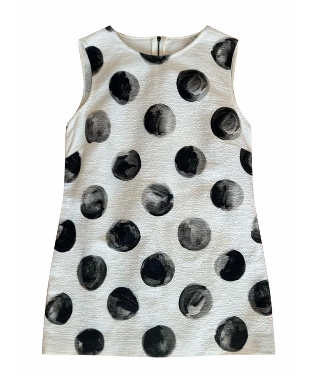 DOLCE&GABBANA Белая хлопковая майка, фото 1