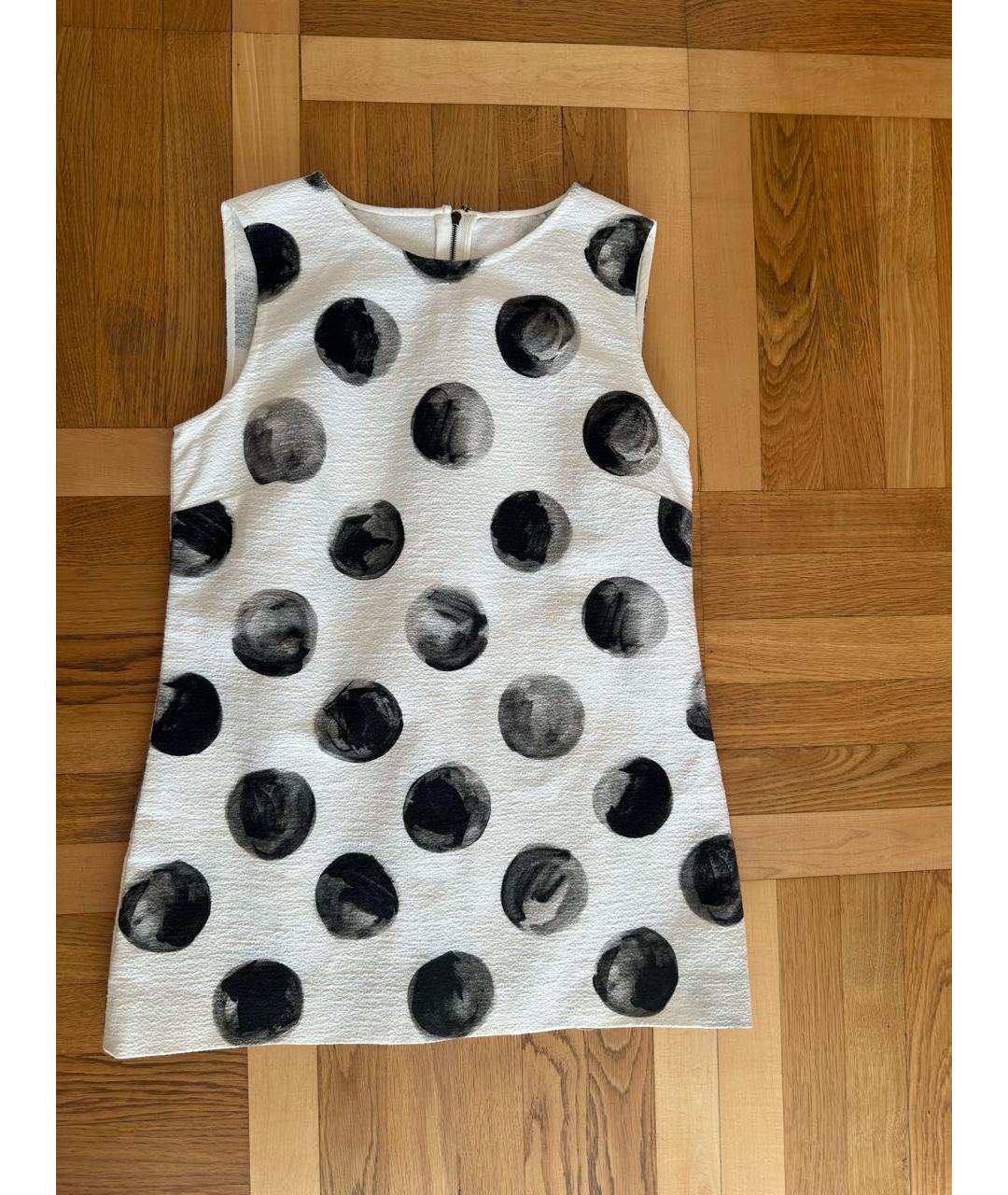 DOLCE&GABBANA Белая хлопковая майка, фото 2