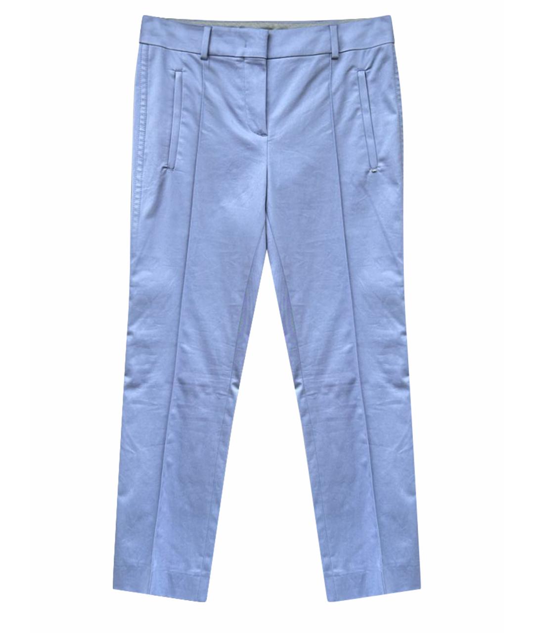 SPORT MAX CODE Голубые прямые брюки, фото 1