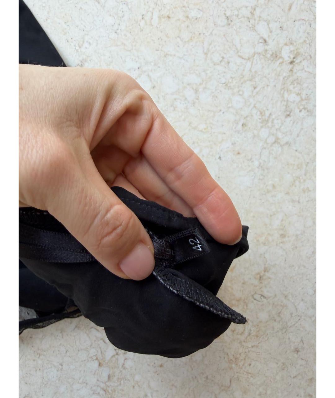 ELISABETTA FRANCHI Черная майка, фото 6