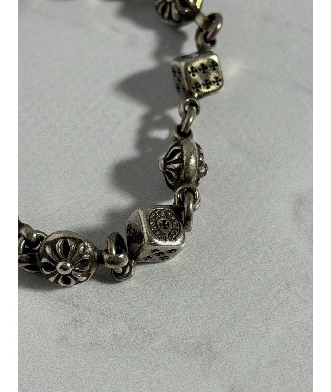 CHROME HEARTS Серебрянный серебряный браслет, фото 4