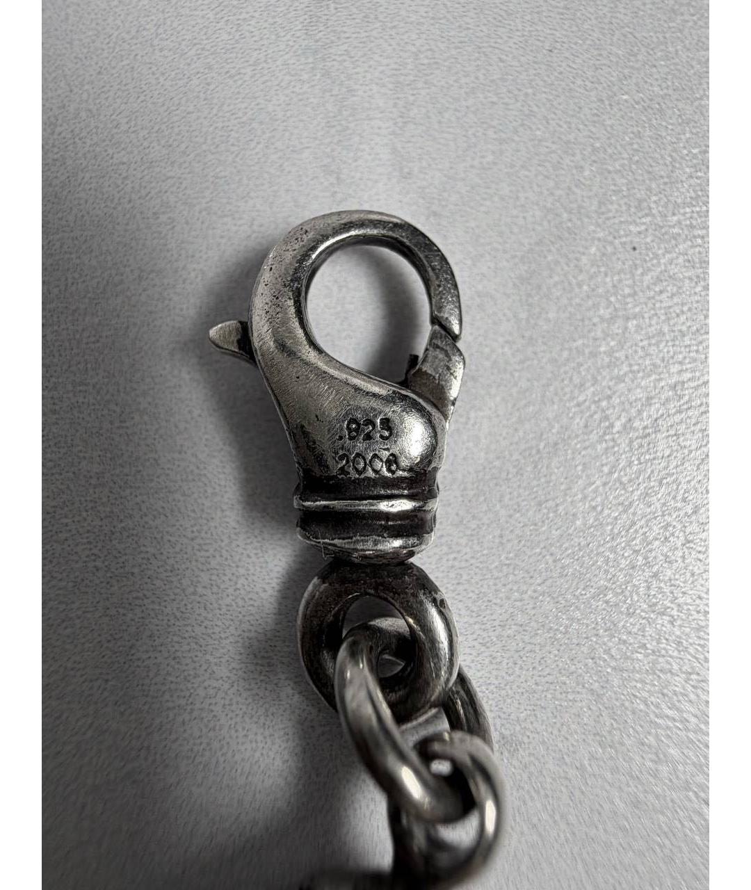 CHROME HEARTS Серебрянный серебряный браслет, фото 6