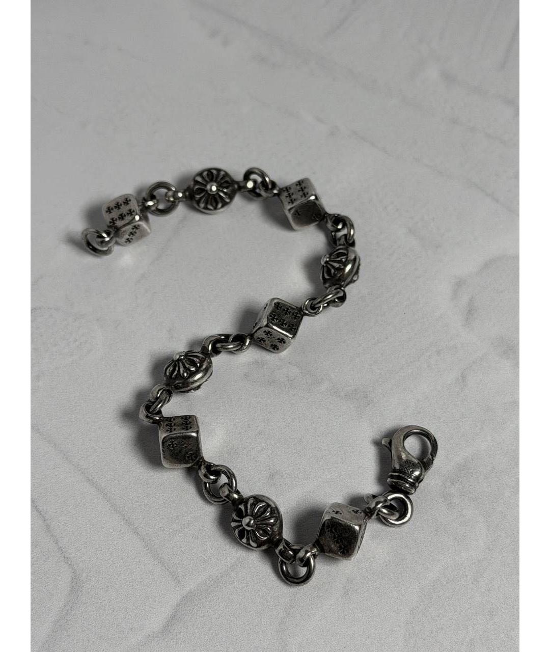 CHROME HEARTS Серебрянный серебряный браслет, фото 3