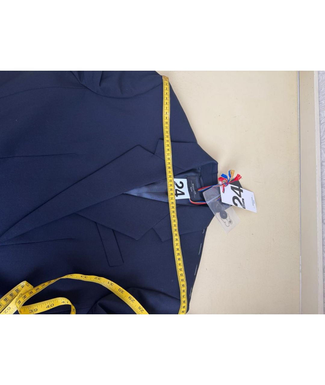 WEEKEND MAX MARA Темно-синий жакет/пиджак, фото 5