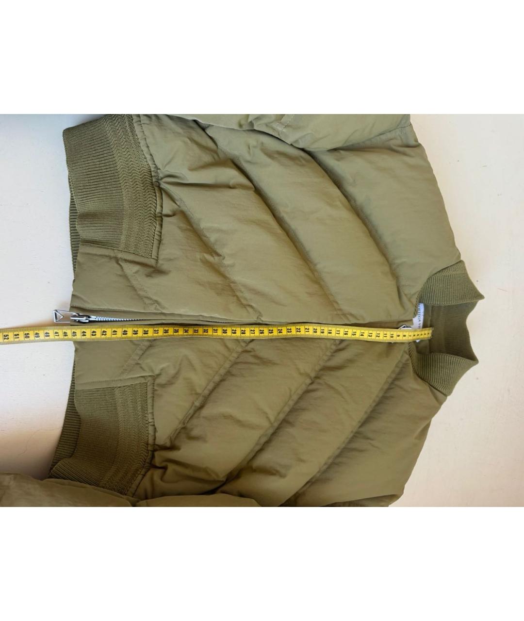 BOTTEGA VENETA Хаки пуховик, фото 3