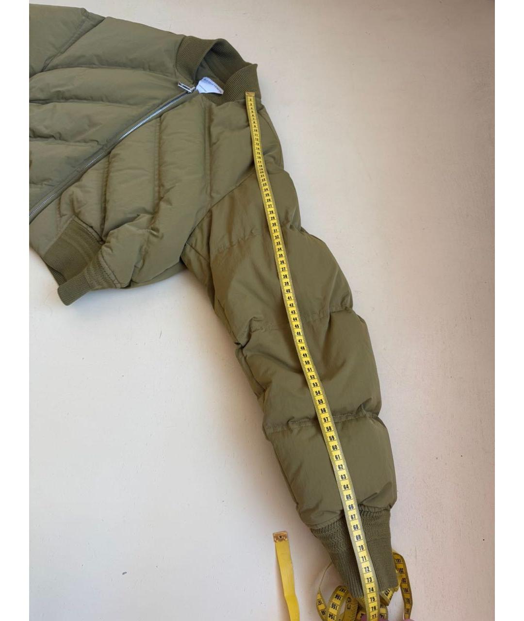 BOTTEGA VENETA Хаки пуховик, фото 8
