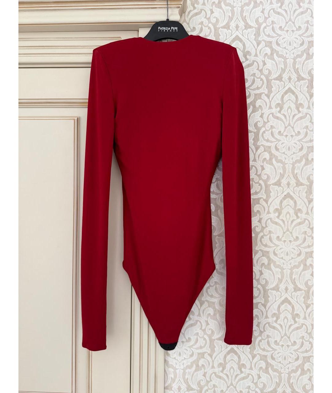 ALEXANDRE VAUTHIER Красное боди, фото 2