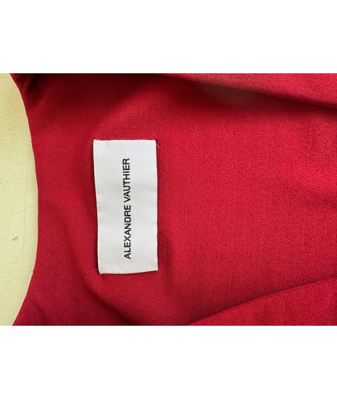 ALEXANDRE VAUTHIER Красное боди, фото 6