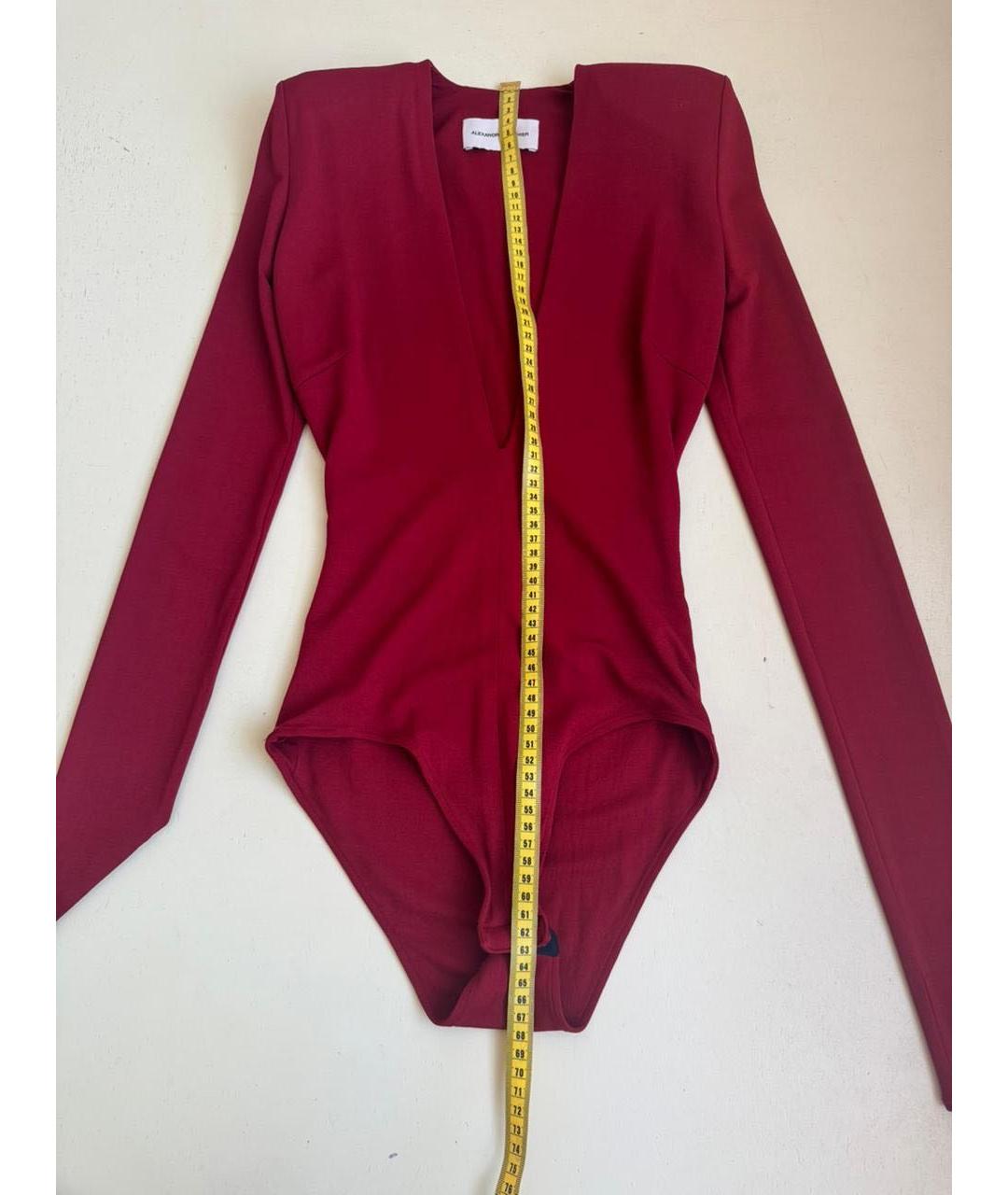 ALEXANDRE VAUTHIER Красное боди, фото 7