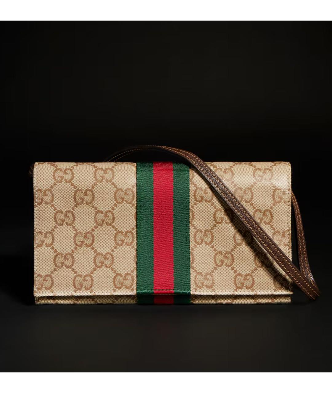 GUCCI Бежевая сумка через плечо, фото 5