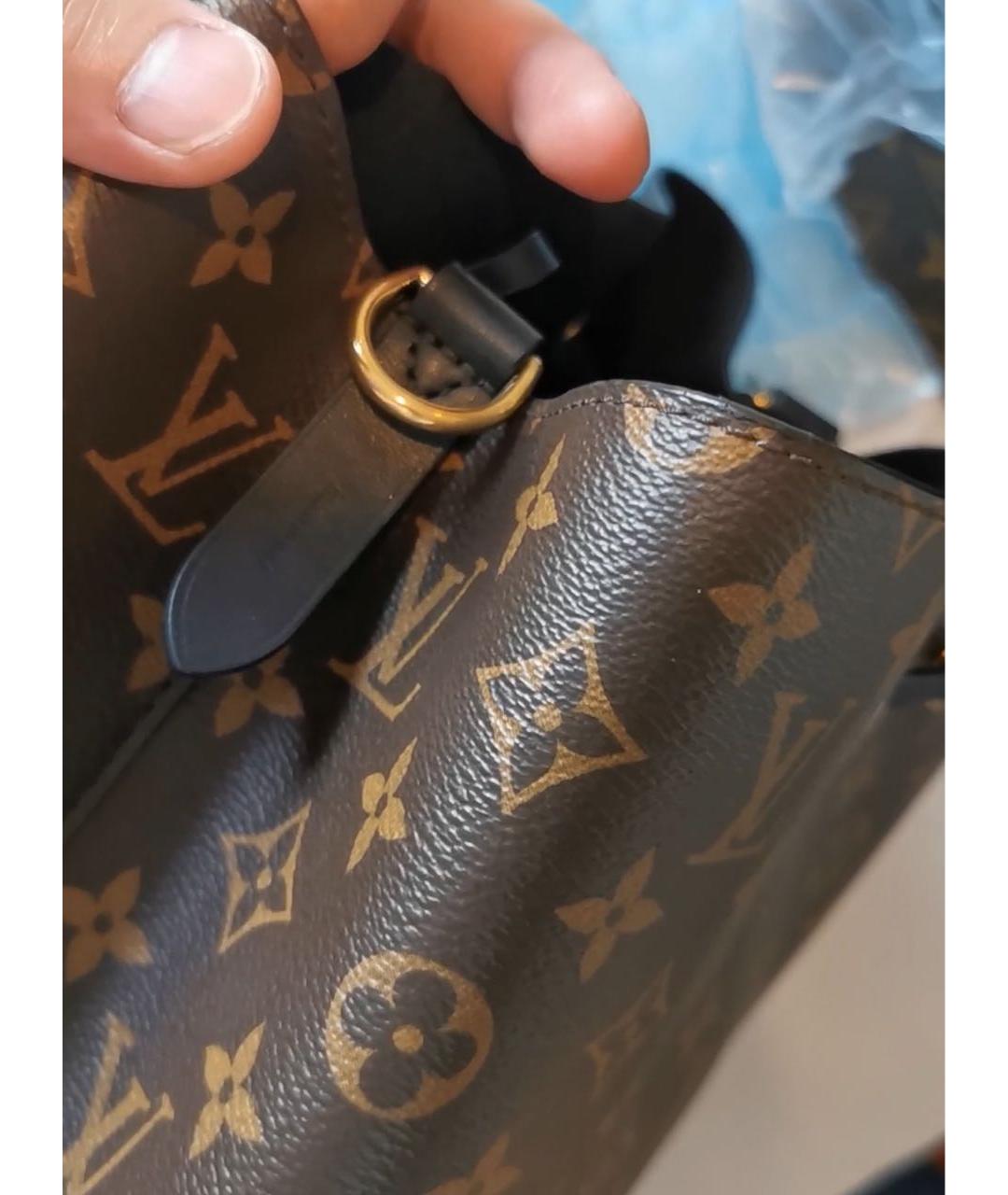 LOUIS VUITTON Коричневая сумка через плечо, фото 4