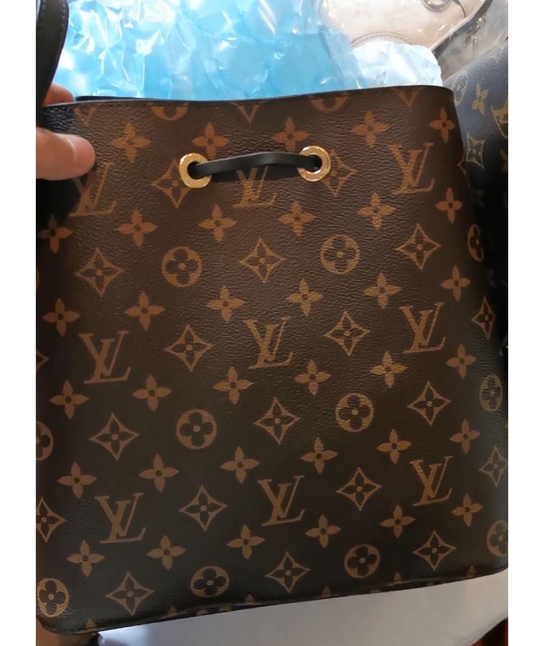 LOUIS VUITTON Коричневая сумка через плечо, фото 2