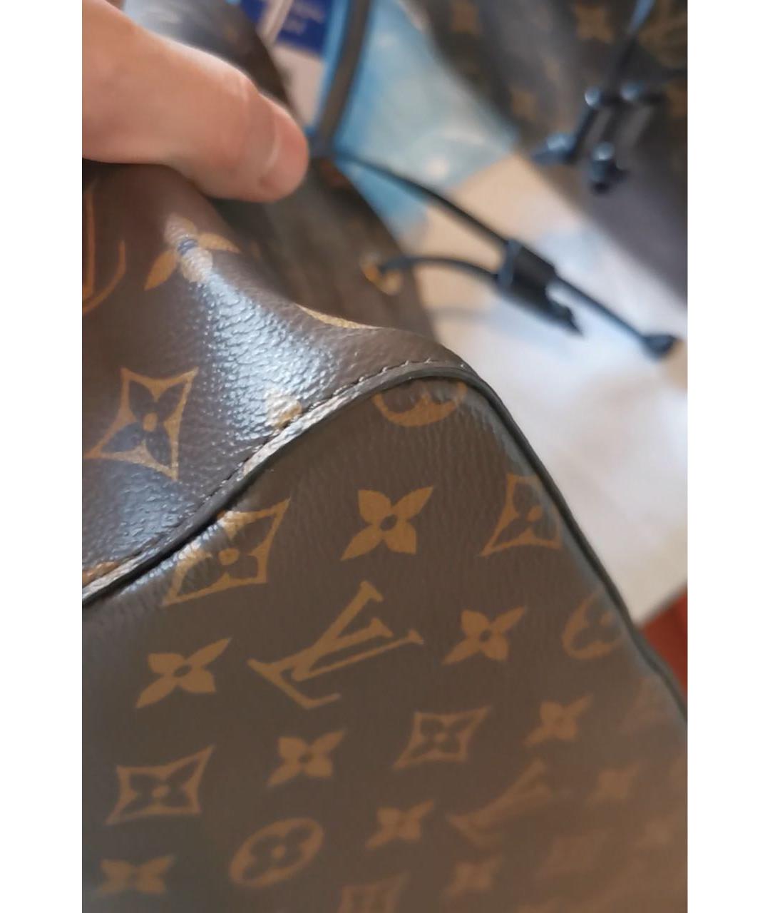 LOUIS VUITTON Коричневая сумка через плечо, фото 7