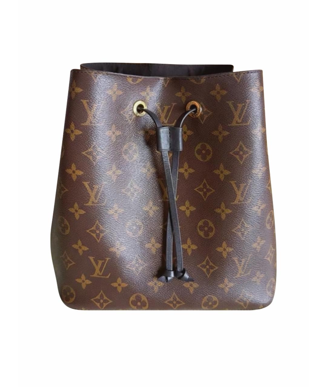 LOUIS VUITTON Коричневая сумка через плечо, фото 1