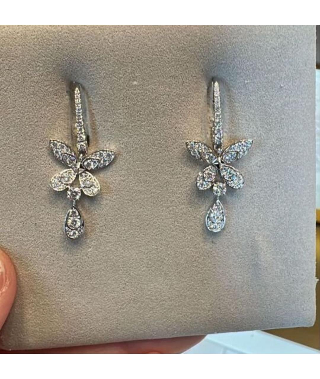 GRAFF Серебряные серьги из белого золота, фото 3