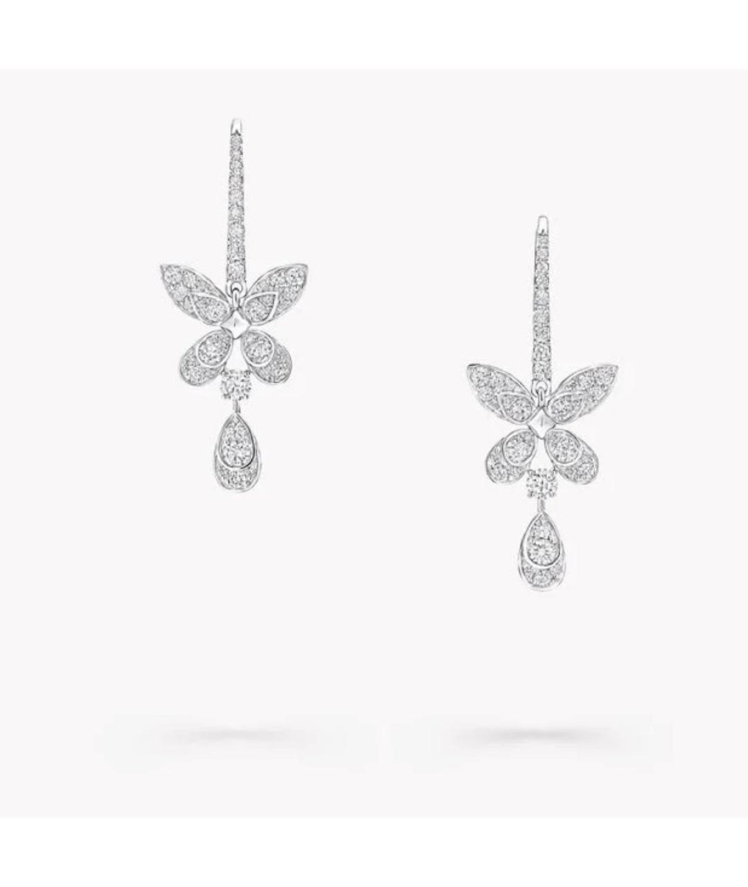 GRAFF Серебряные серьги из белого золота, фото 5