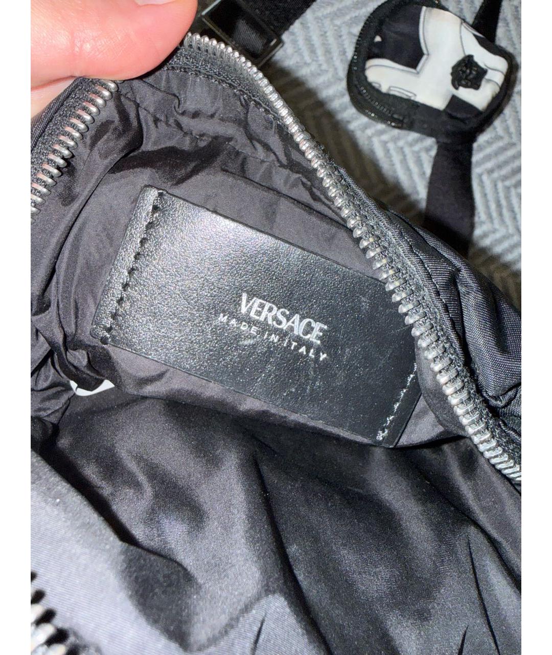 VERSACE Мульти кожаная поясная сумка, фото 3