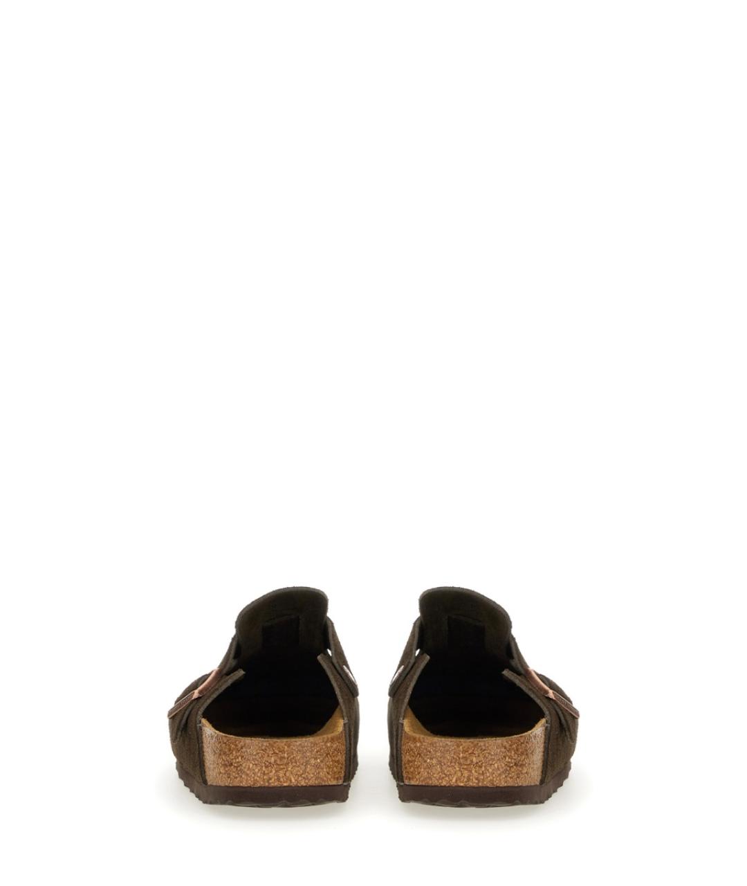 BIRKENSTOCK Коричневые замшевые сандалии, фото 6