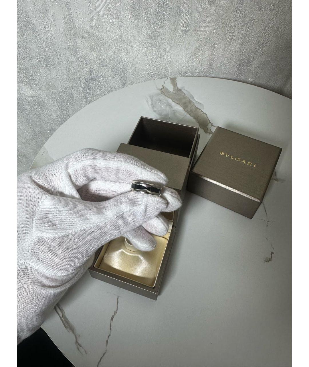 BVLGARI Черное керамическое кольцо, фото 2