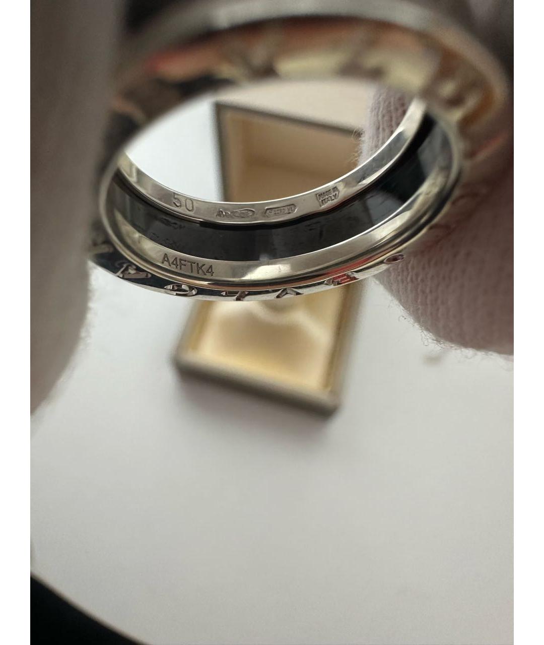 BVLGARI Черное керамическое кольцо, фото 7