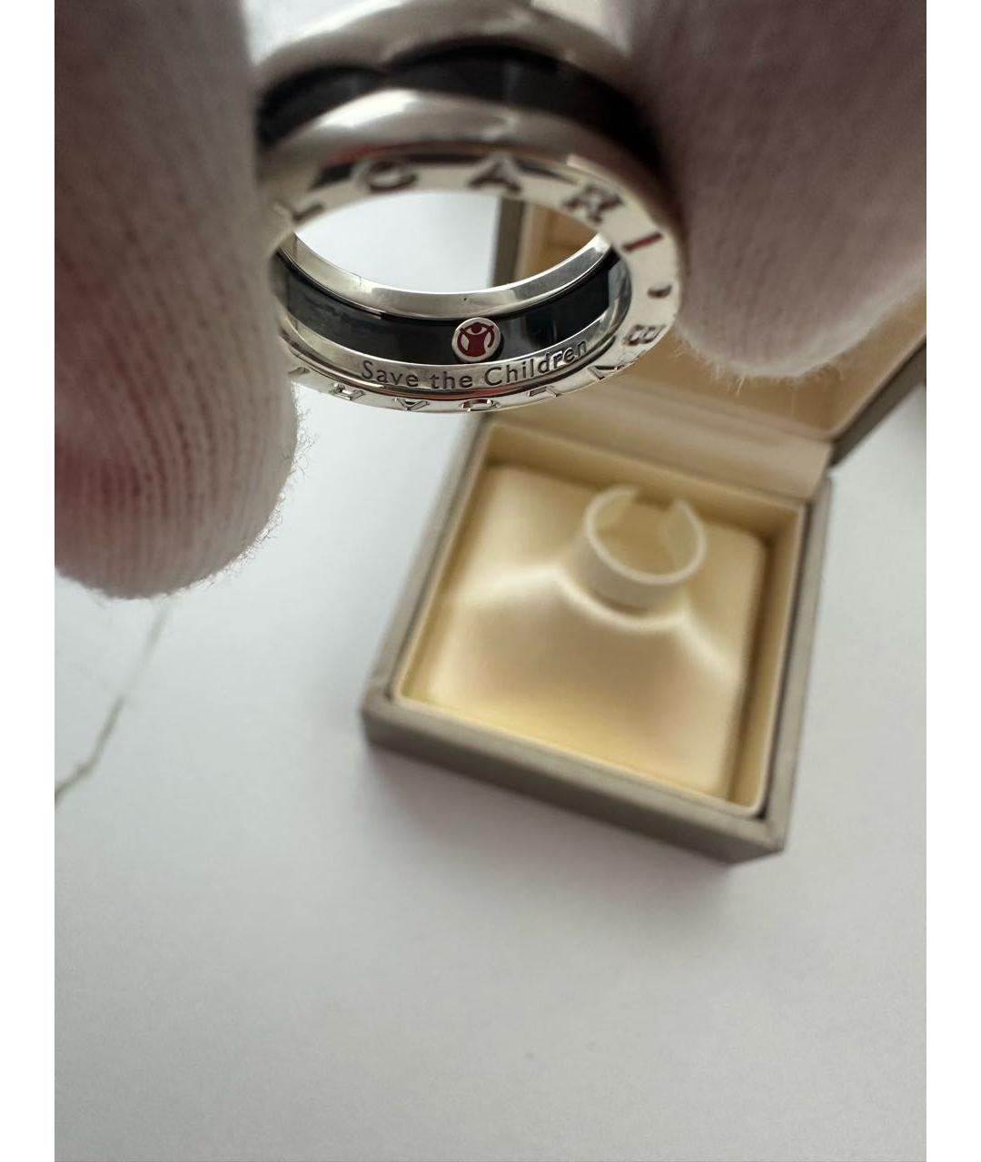 BVLGARI Черное керамическое кольцо, фото 6