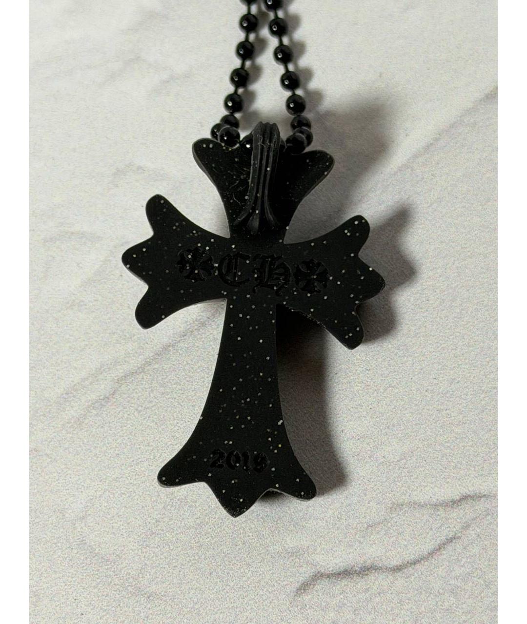 CHROME HEARTS Черная пластиковая подвеска, фото 3