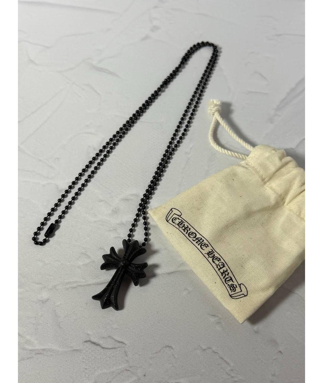 CHROME HEARTS Черная пластиковая подвеска, фото 5