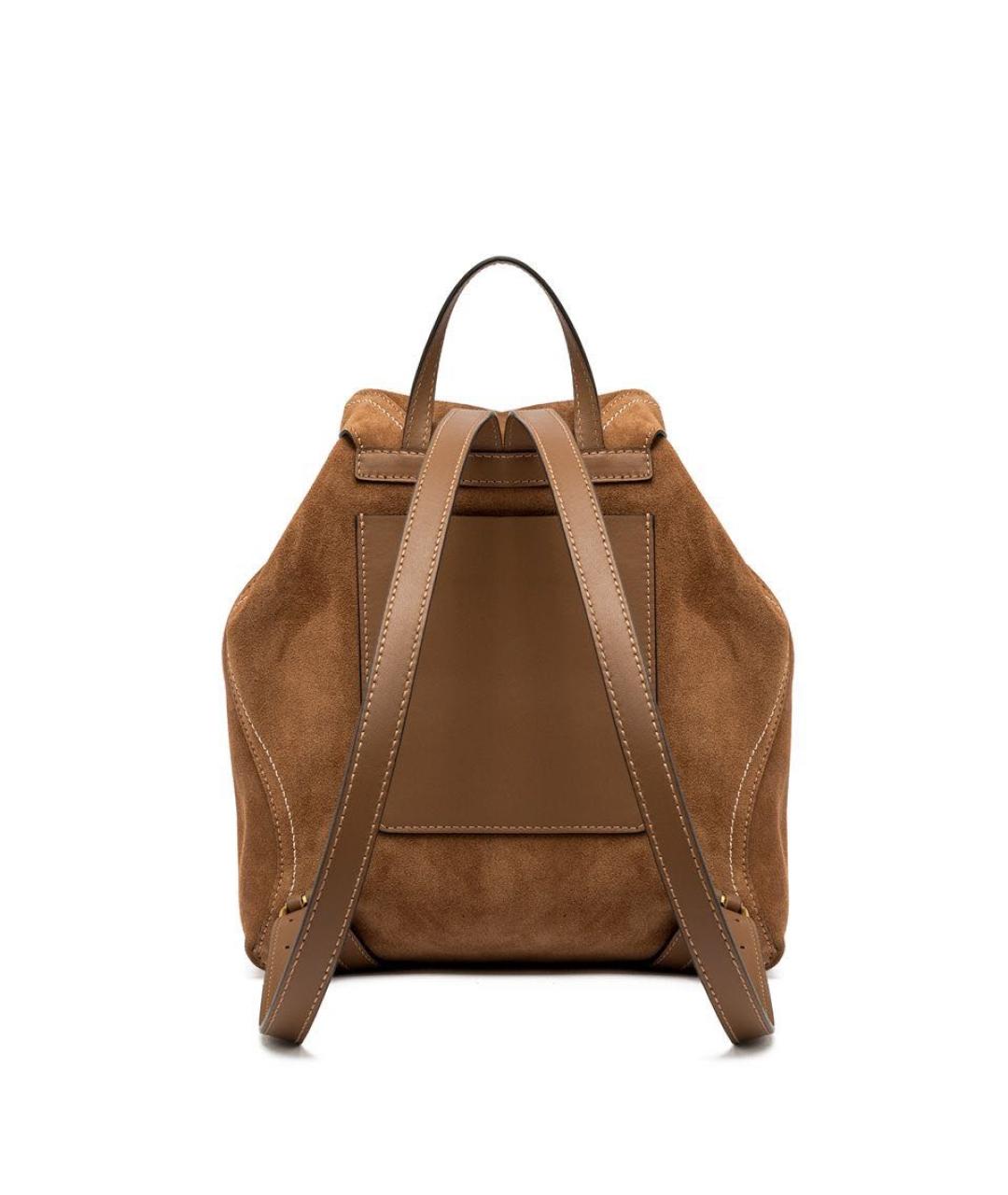 Gianni Chiarini Коричневый замшевый рюкзак, фото 2