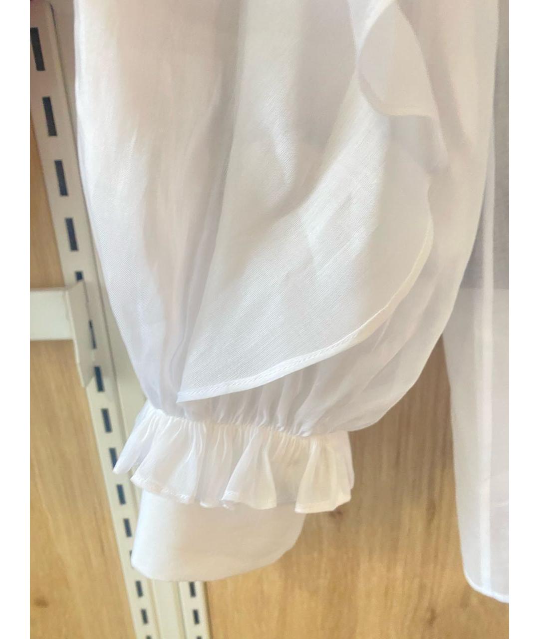 ALBERTA FERRETTI Белая блузы, фото 5