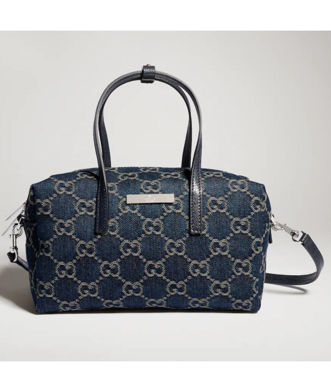 GUCCI Синяя сумка через плечо, фото 5