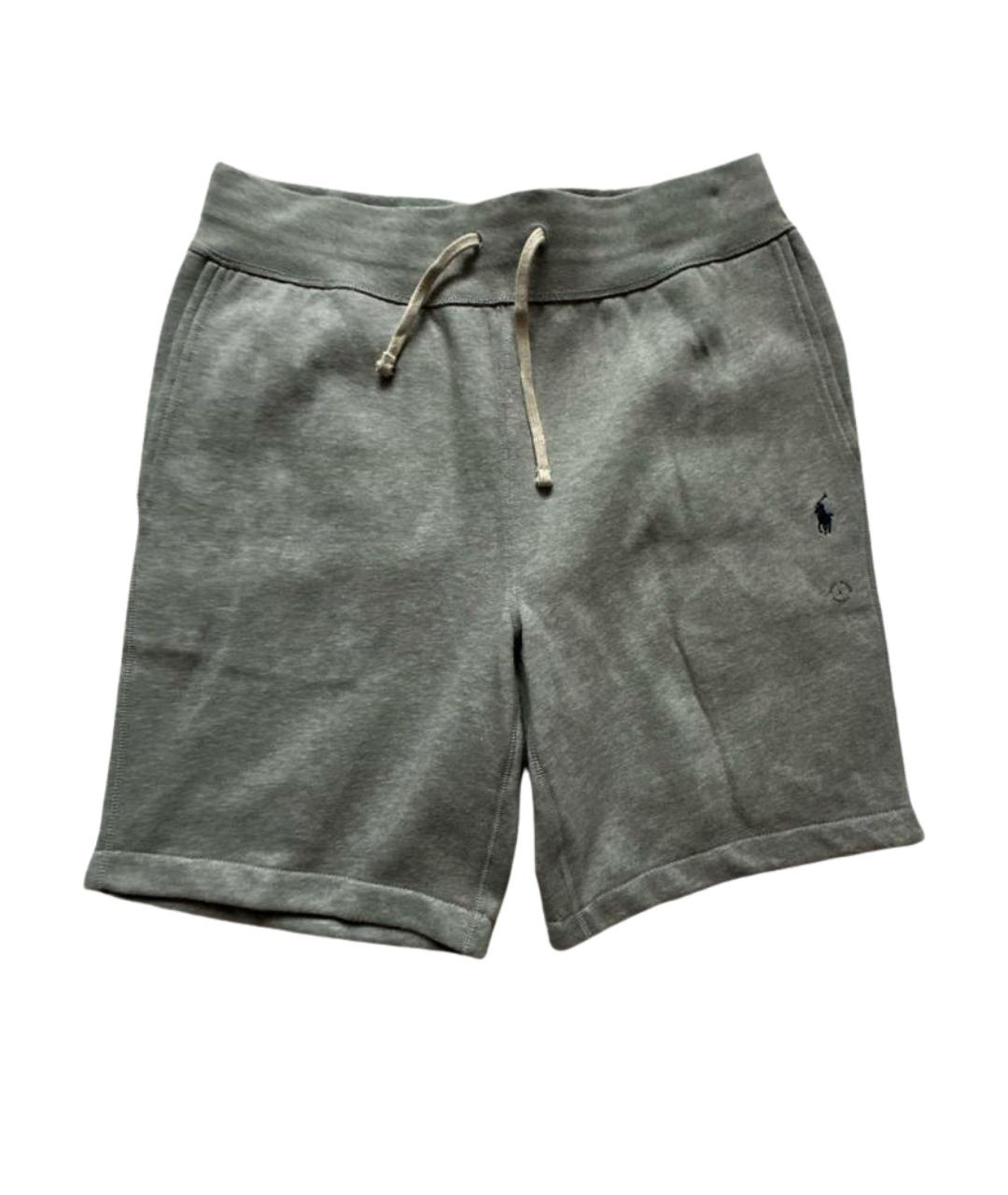 POLO RALPH LAUREN Серые хлопковые шорты, фото 1
