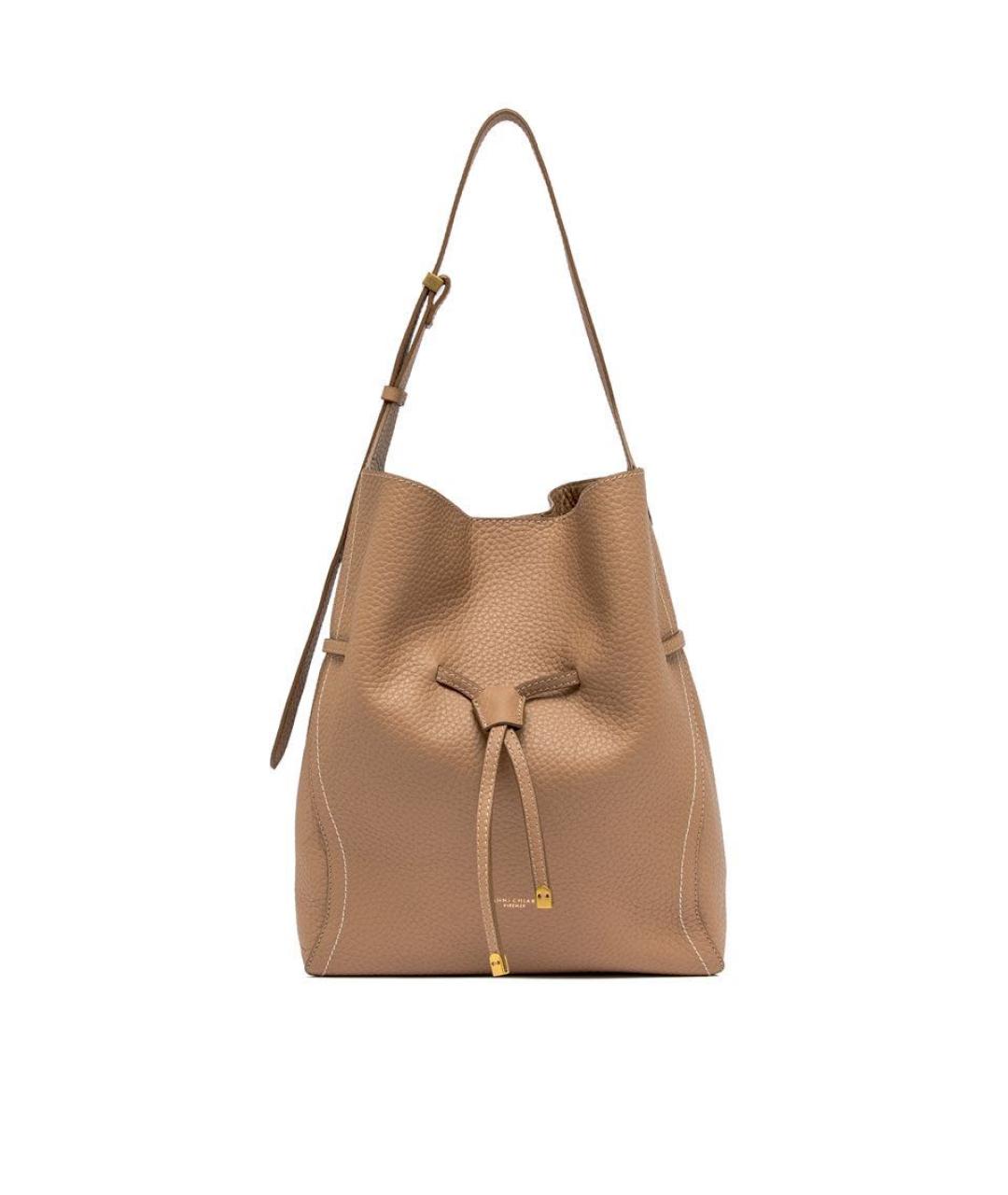 Gianni Chiarini Коричневая кожаная сумка через плечо, фото 2