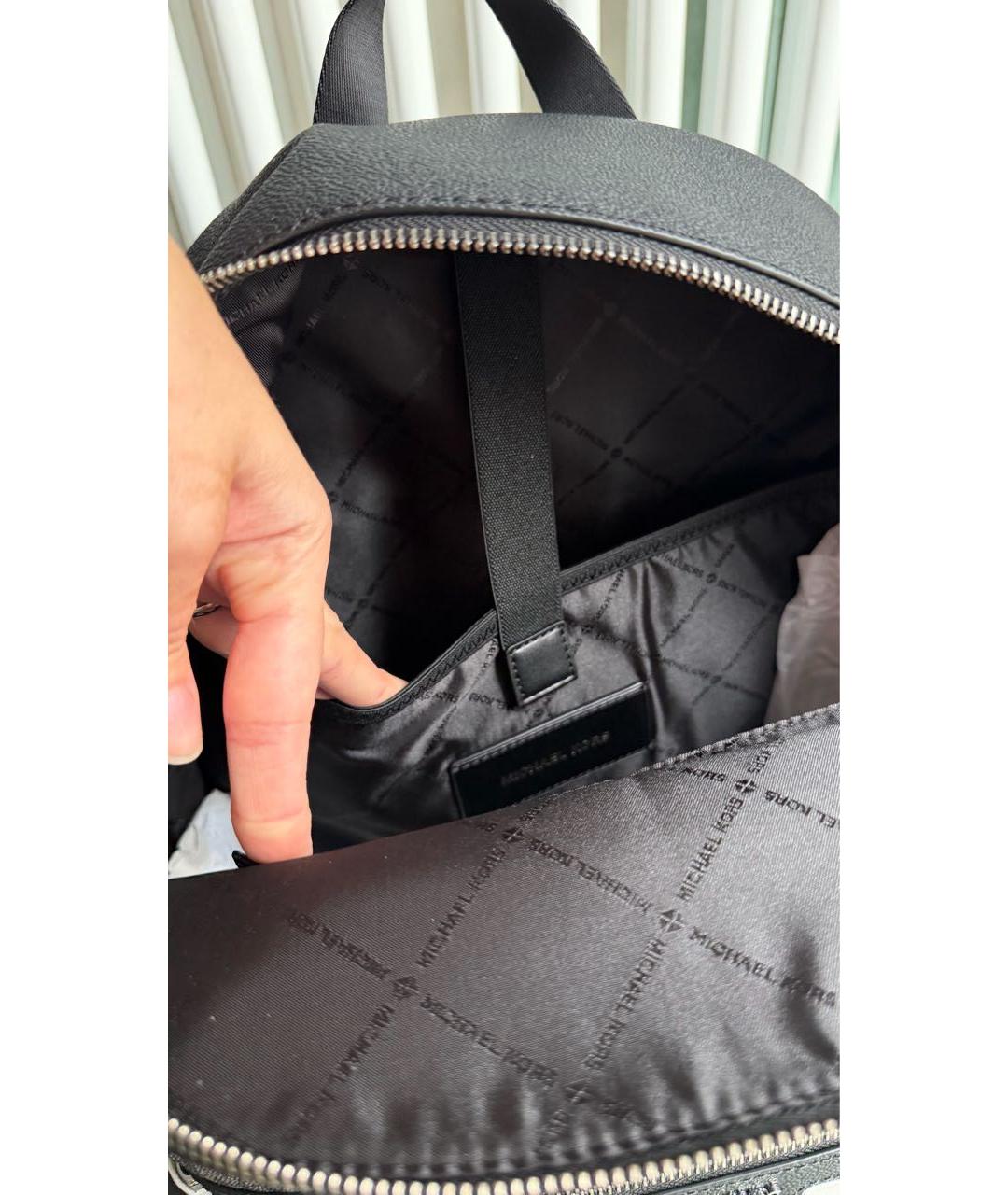 MICHAEL KORS Черный рюкзак, фото 6