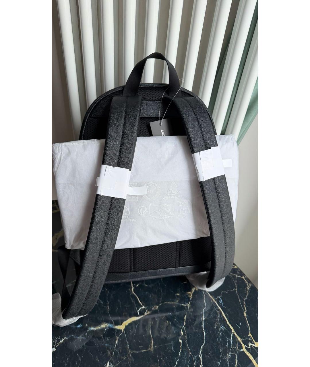 MICHAEL KORS Черный рюкзак, фото 7
