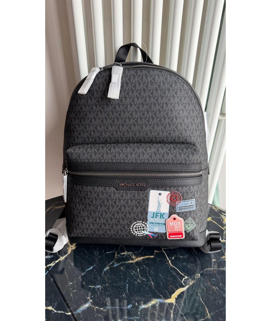 MICHAEL KORS Черный рюкзак, фото 2