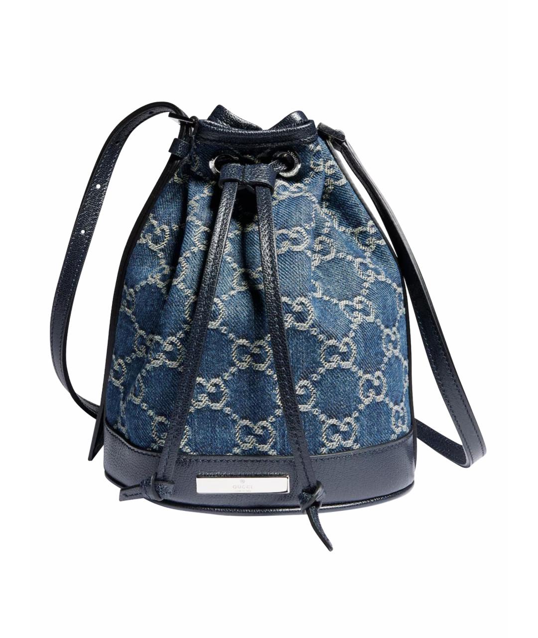 GUCCI Синяя сумка через плечо, фото 1