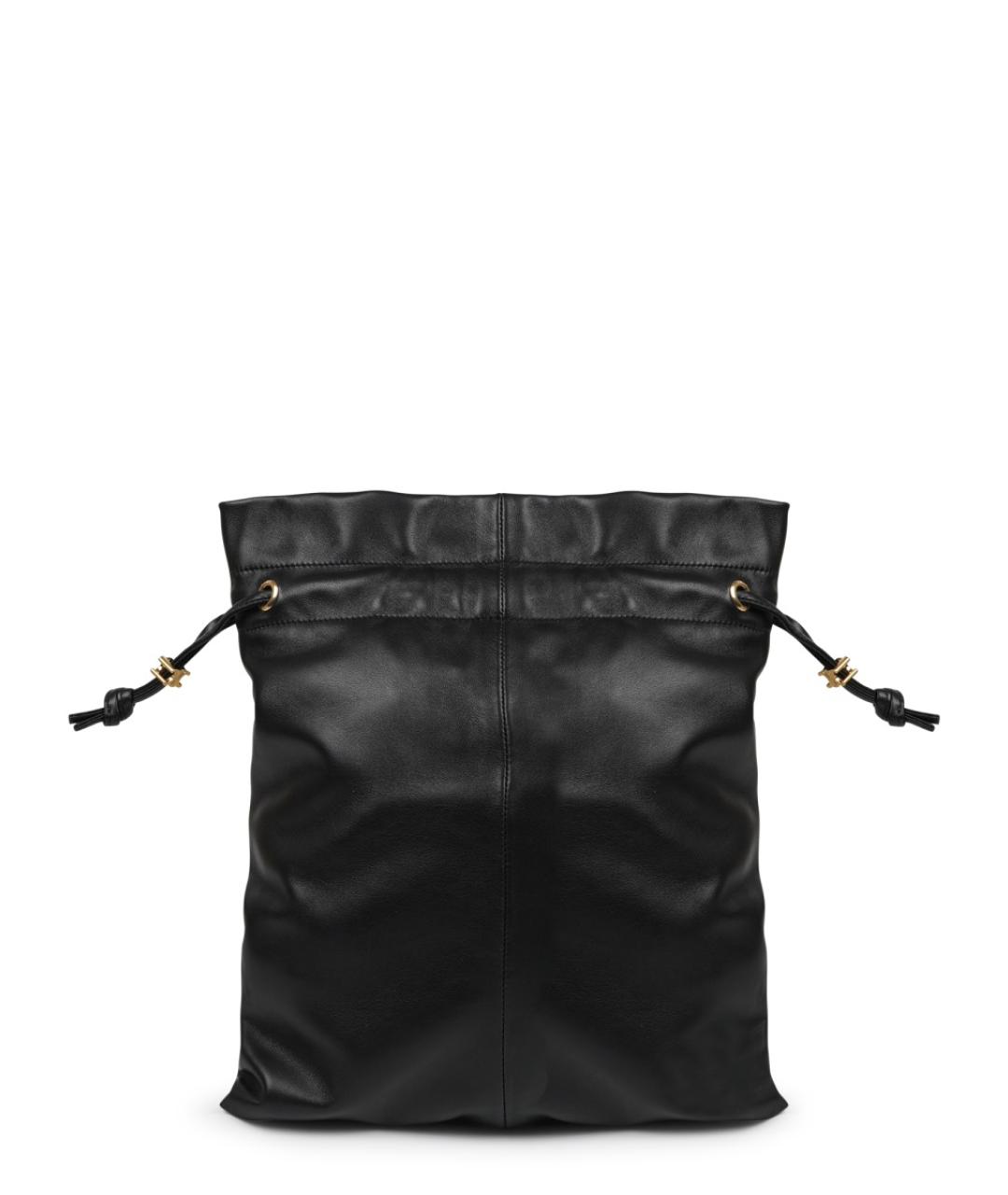 CELINE Черная кожаная сумка через плечо, фото 3