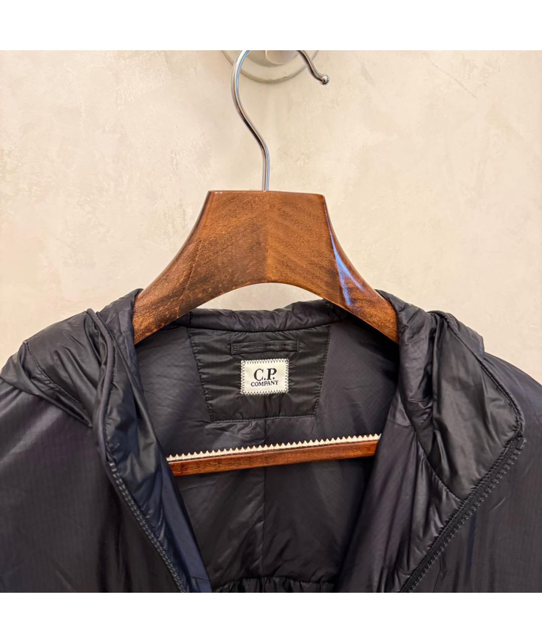 CP COMPANY Черная полиамидовая куртка, фото 3