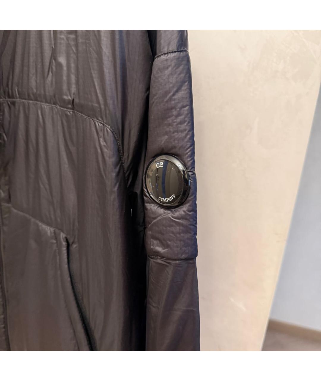 CP COMPANY Черная полиамидовая куртка, фото 2