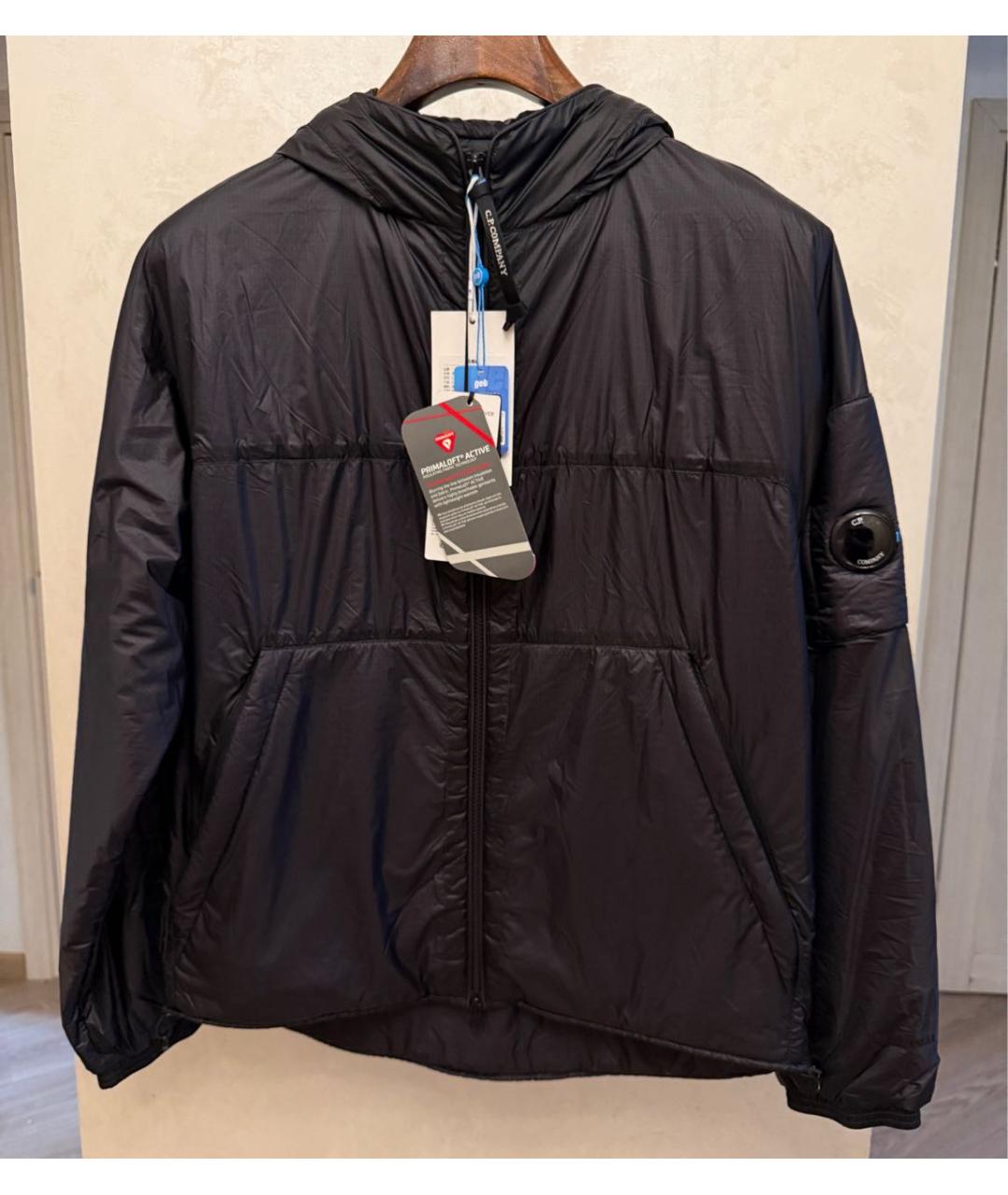 CP COMPANY Черная полиамидовая куртка, фото 8