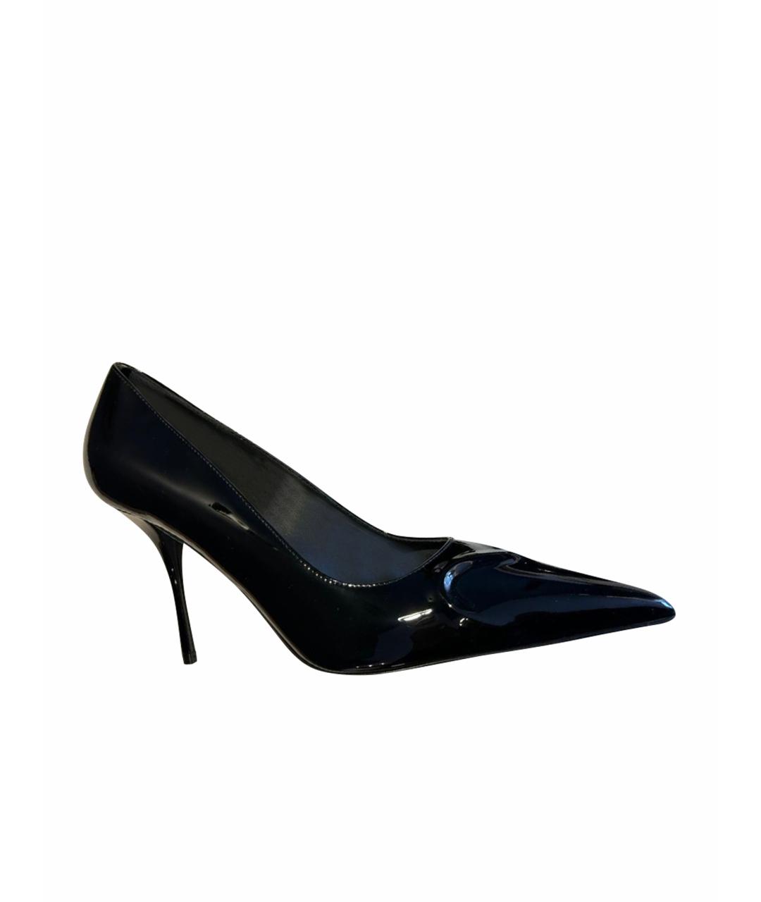 ALAIA Черные туфли из лакированной кожи, фото 1