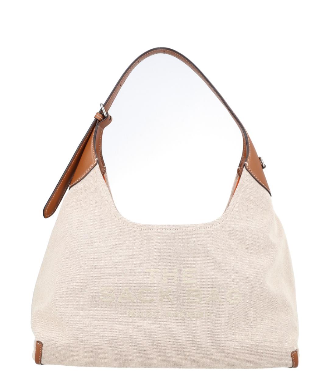 MARC JACOBS Бежевая хлопковая сумка тоут, фото 1