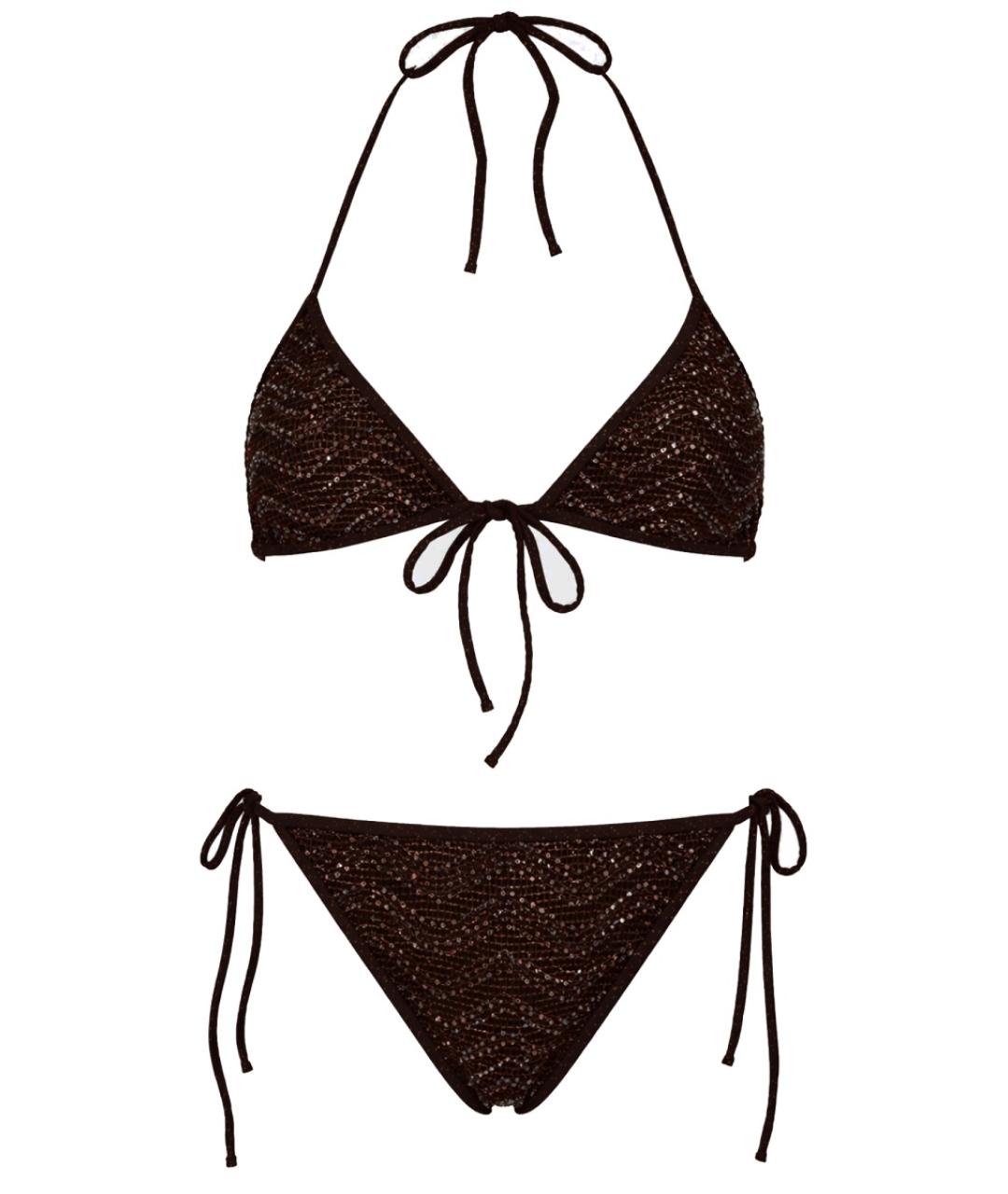 MISSONI Коричневый вискозный купальник, фото 1