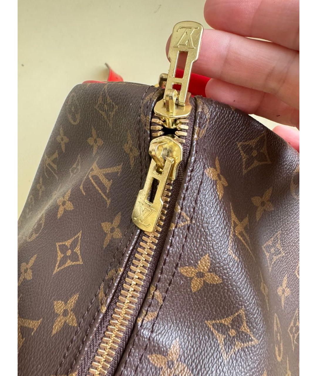 LOUIS VUITTON Коричневая дорожная/спортивная сумка, фото 2