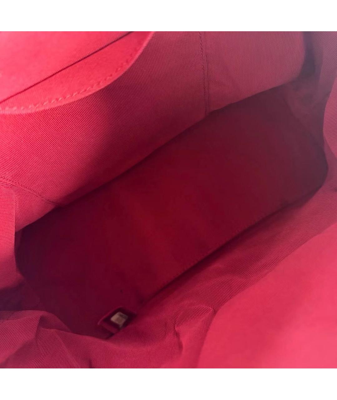 CHANEL Белый кожаный рюкзак, фото 7