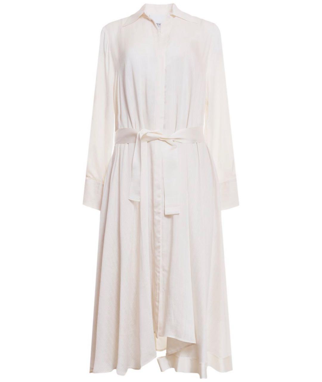 ERIKA CAVALLINI Бежевое вискозное вечернее платье, фото 1