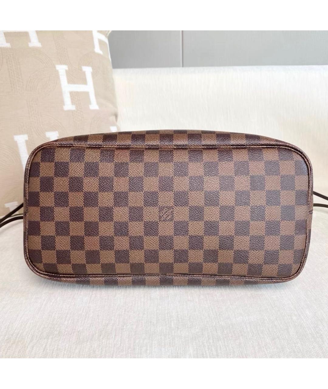 LOUIS VUITTON Коричневая сумка тоут, фото 4