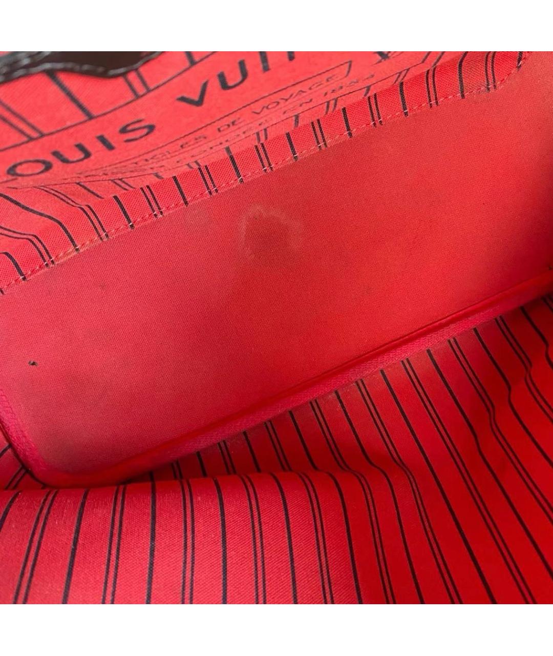 LOUIS VUITTON Коричневая сумка тоут, фото 6