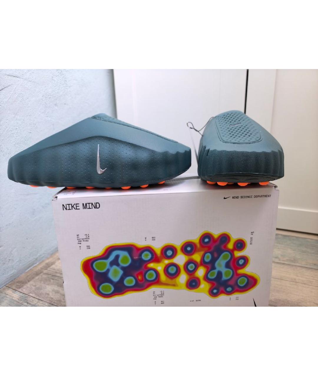 NIKE Зеленые слипоны, фото 5