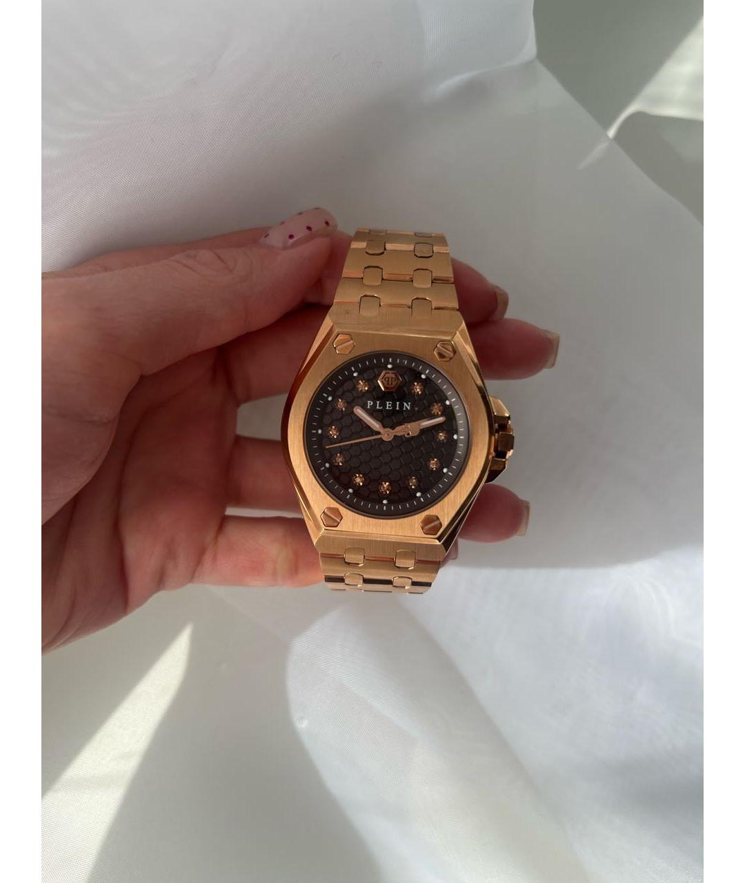 PHILIPP PLEIN Розовые часы из розового золота, фото 2